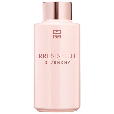 irresistible body lotion.